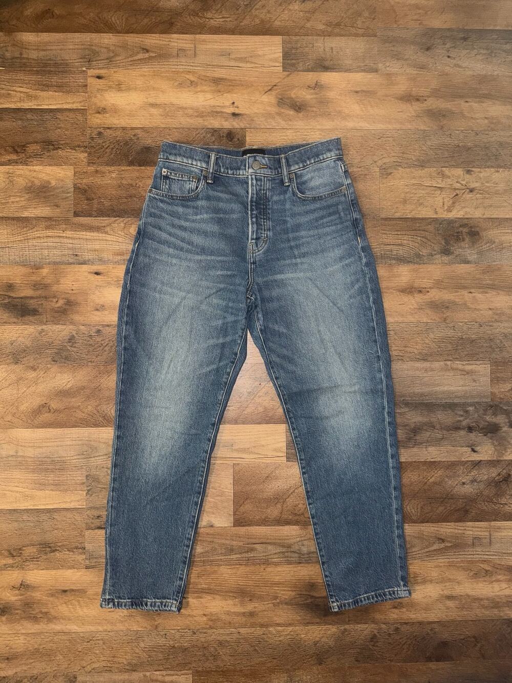 Lucky brand women’s high rise button closure drew mom jeans